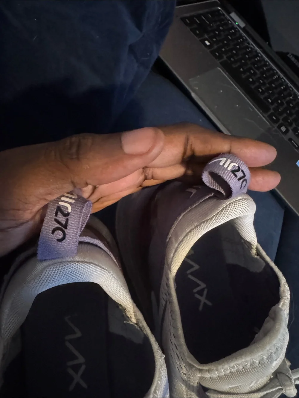 Nike Air Max 270 Pure Platinum White Lilac Bloom